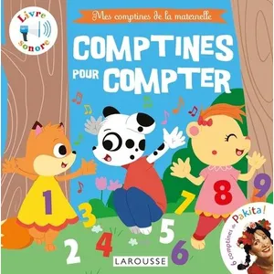 Comparateur de prix : Larousse Mes comptines pour compter  Pakita (Auteur)