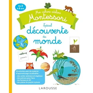ISBN Découverte du monde : mes cahiers ateliers Montessori : de 3 à 6 ans pas cher