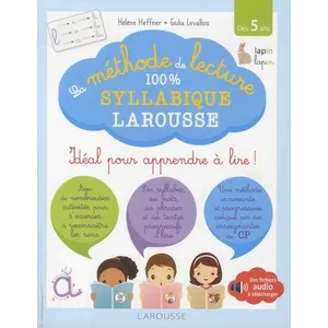 Comparateur de prix : ISBN Méthode de lecture 100 % syllabique Larousse - Apprendre à lire dès 5 ans