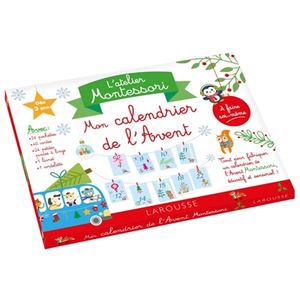Larousse Mon atelier Montessori calendrier de l'avent Collectif (Auteur) pas cher