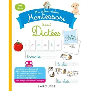 Comparateur de prix : ISBN Mon cahier-atelier Montessori de dictées Sylvaine Auriol (Auteur)