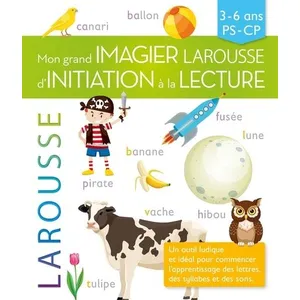 Mon grand imagier Larousse d'initiation à la lecture pas cher