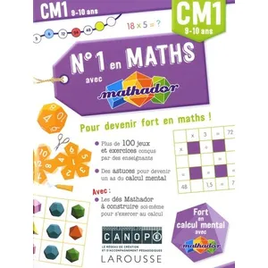 Comparateur de prix : ISBN Numéro 1 en maths avec Mathador CM1  CANOPE (Auteur), Éric Trouillot (Auteur)