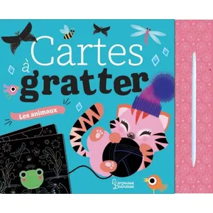 Larousse Cartes à gratter : les animaux