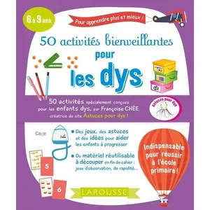 Comparateur de prix : ISBN 50 activités bienveillantes pour les dys : 6 à 9 ans Françoise Chée