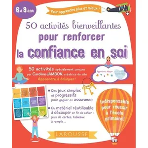 Comparateur de prix : Larousse 50 activités bienveillantes pour renforcer la confiance en soi