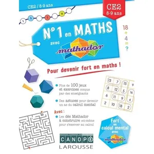 Comparateur de prix : ISBN Numéro 1 en maths avec Mathador CE2  CANOPE (Auteur), Éric Trouillot (Auteur)