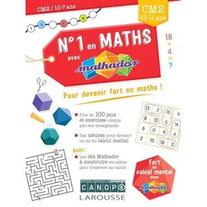 Comparateur de prix : Larousse Numéro 1 en maths avec Mathador CM2  CANOPE (Auteur), Éric Trouillot (Auteur)