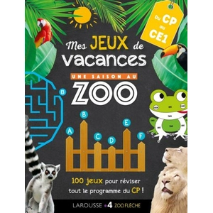 Comparateur de prix : Larousse Jeux de vacances Une SAISON AU ZOO - CP pour réviser en s'amusant