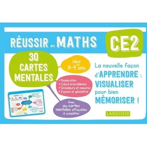 ISBN Mathématiques Ce2 Mes Cartes Mentales - Réussir En Maths pas cher