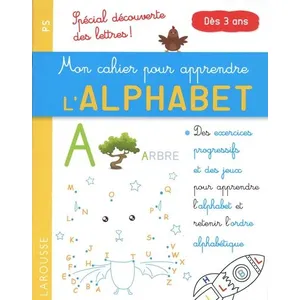 Comparateur de prix : Larousse Mon petit cahier pour apprendre l'alphabet Catherine Gauduel (Auteur)