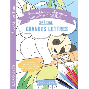 Comparateur de prix : Larousse Coloriages magiques mes premières grandes lettres  Collectif (Auteur)