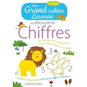 Comparateur de prix : ISBN Mon grand cahier Larousse de découverte des chiffres