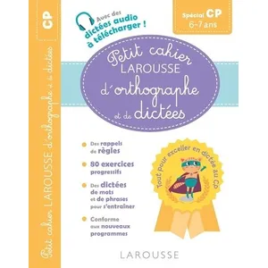 Comparateur de prix : ISBN Petit cahier LAROUSSE d'orthographe et de dictées CP