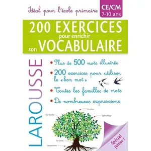 ISBN Larousse 200 exercices pour enrichir son vocabulaire Micheline Sommant (Auteur) pas cher