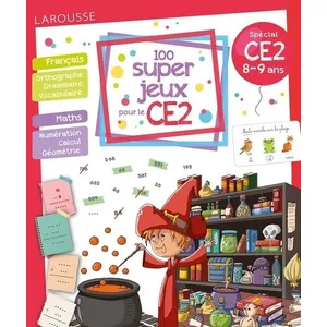 ISBN Larousse 100 super jeux pour le CE2 pas cher