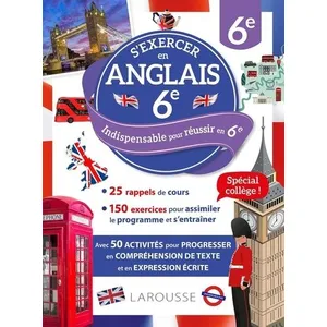 Comparateur de prix : Larousse S'exercer en anglais 6e  Collectif (Auteur)