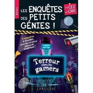 ISBN Les Enquêtes des petits génies CE2-CM1 - Terreur chez les gamers pas cher