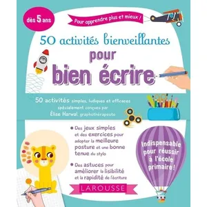 Comparateur de prix : ISBN 50 activités bienveillantes pour bien écrire Elise Harwal (Auteur)