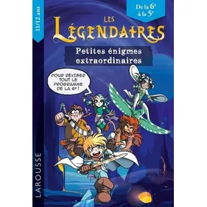 ISBN Les Légendaires - Enigmes extraordinaires 6e-5e