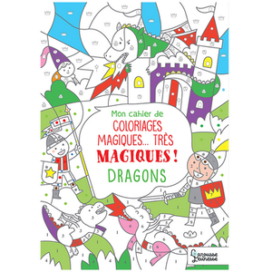 Larousse Coloriages magiques très magiques, Dragons
