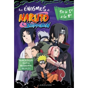 Comparateur de prix : Larousse Naruto Shippuden - Enigmes de la 5e à la 4e