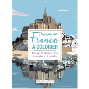 Larousse Paysages de france a colorier pas cher