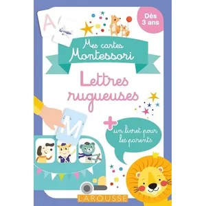 ISBN Larousse Lettres Rugueuses - Avec 80 Cartes Et 1 Livret Pour Les Parents pas cher
