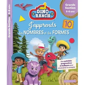 Comparateur de prix : Larousse J'apprends Nombres Et Les Formes Grande Section - Dino Ranch