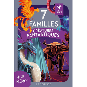 ISBN Larousse 7 familles spécial Créatures fantastiques pas cher