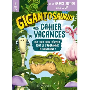 Comparateur de prix : ISBN Mon cahier de vacances Gigantosaurus GS-CP