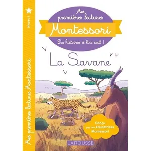 Larousse Premières lectures Montessori - Dans la savane  Collectif (Auteur)