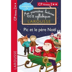 ISBN Premières lectures syllabiques - CP Niveau 2 - Pic et le père Noël broché pas cher
