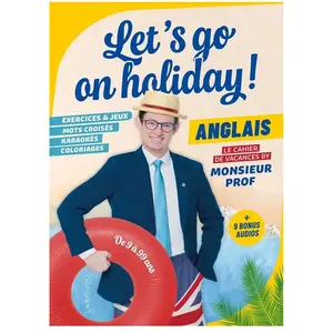 Larousse Let's go on holiday! - Le cahier de vacances by Monsieur Prof broché