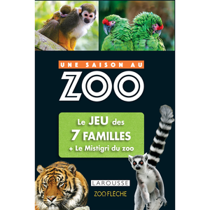 ISBN Larousse Jeu des 7 familles Une saison au Zoo pas cher