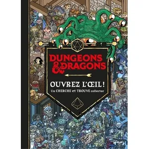 Larousse Dungeons et dragons - Ouvrez l'oeil ! Un cherche et trouve collector pas cher