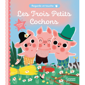 Larousse Regarde et touche - Les Trois Petits Cochons pas cher