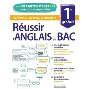 Comparateur de prix : Larousse Réussir l'ANGLAIS au BAC en CARTES MENTALES  Collectif (Auteur)