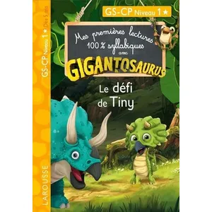ISBN GIGANTOSAURUS 1ères lectures Le défi de Tiny