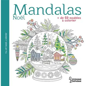 Larousse Mandalas Noël pas cher