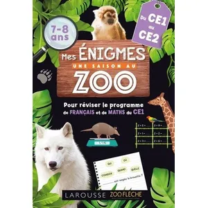 Comparateur de prix : Larousse Mes énigmes  Une SAISON AU ZOO CE1  Collectif (Auteur)