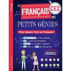 ISBN Le FRANCAIS des PETITS GENIES : Tout le CE2  Collectif (Auteur) pas cher