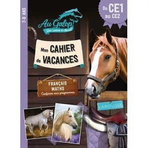 Comparateur de prix : Larousse Cahier de vacances AU GALOP du CE1 au CE2  Collectif (Auteur)