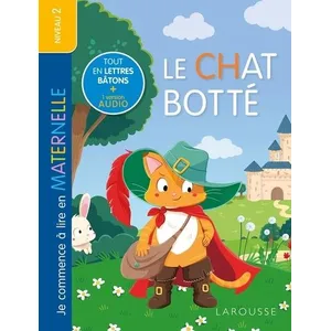 Larousse Je commence à lire en maternelle - Le Chat Botté Collectif (Auteur) pas cher