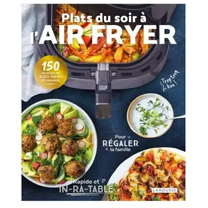 Larousse Plats du soir à l'air fryer broché pas cher