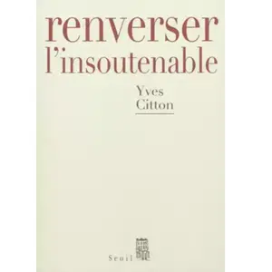 ISBN Seuil Renverser L'insoutenable pas cher