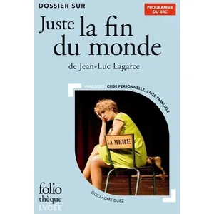 Comparateur de prix : ISBN Dossier sur « Juste la fin du monde » de Jean-Luc Lagarce - Bac 2024