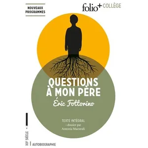 ISBN Questions à mon père Eric Fottorino (Auteur) pas cher