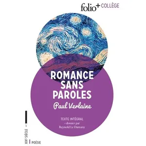 ISBN Romances sans paroles Paul Verlaine (Auteur) pas cher