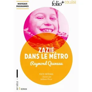 ISBN Zazie dans le métro : texte intégral Raymond Queneau pas cher